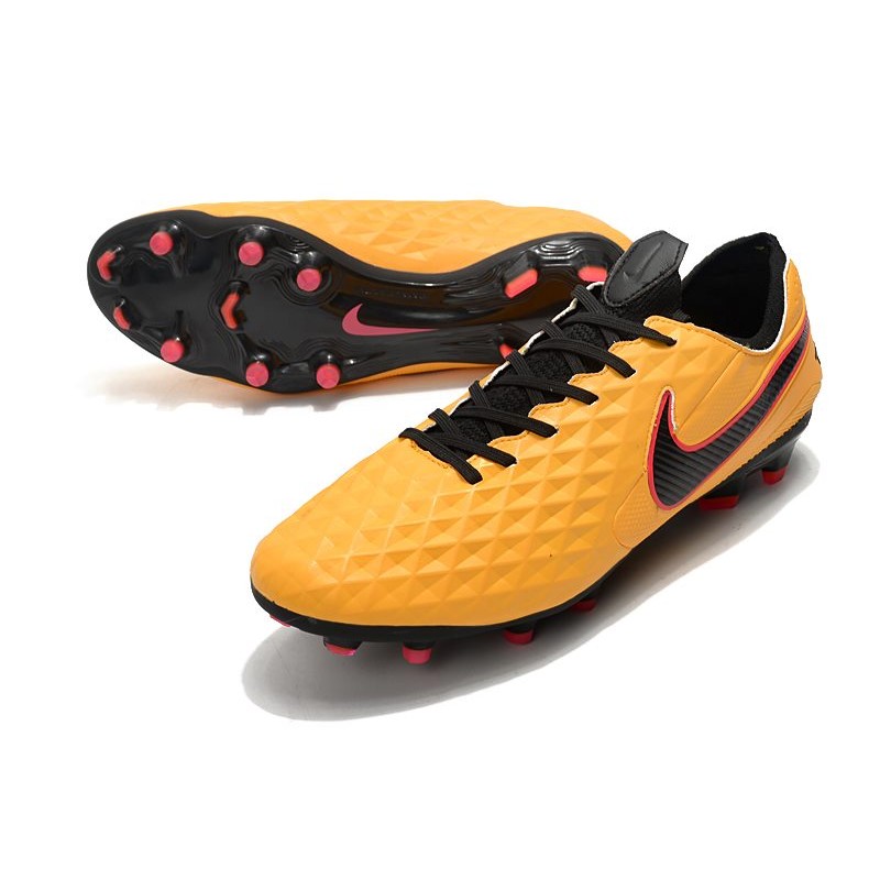 Nike Tiempo Legend VIII Elite FG oranžový Černá